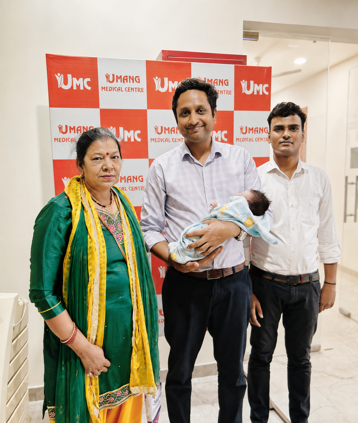 Newborn and family support at Umang Medical Centre