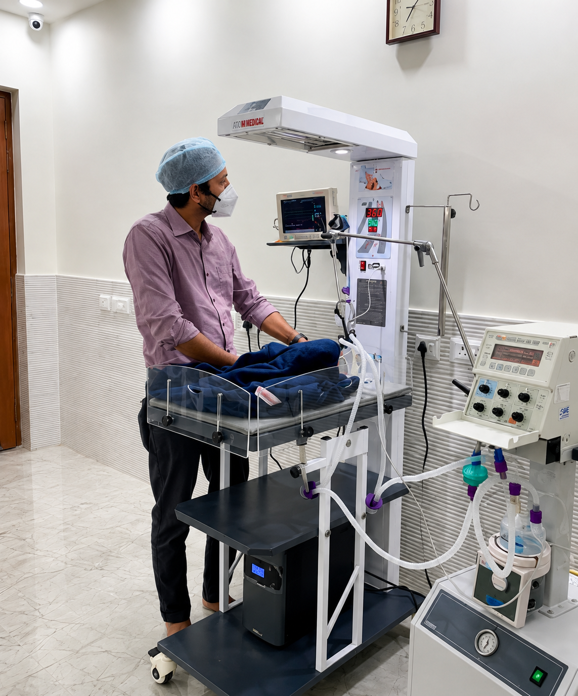Newborn facility at Umang Medical Centre