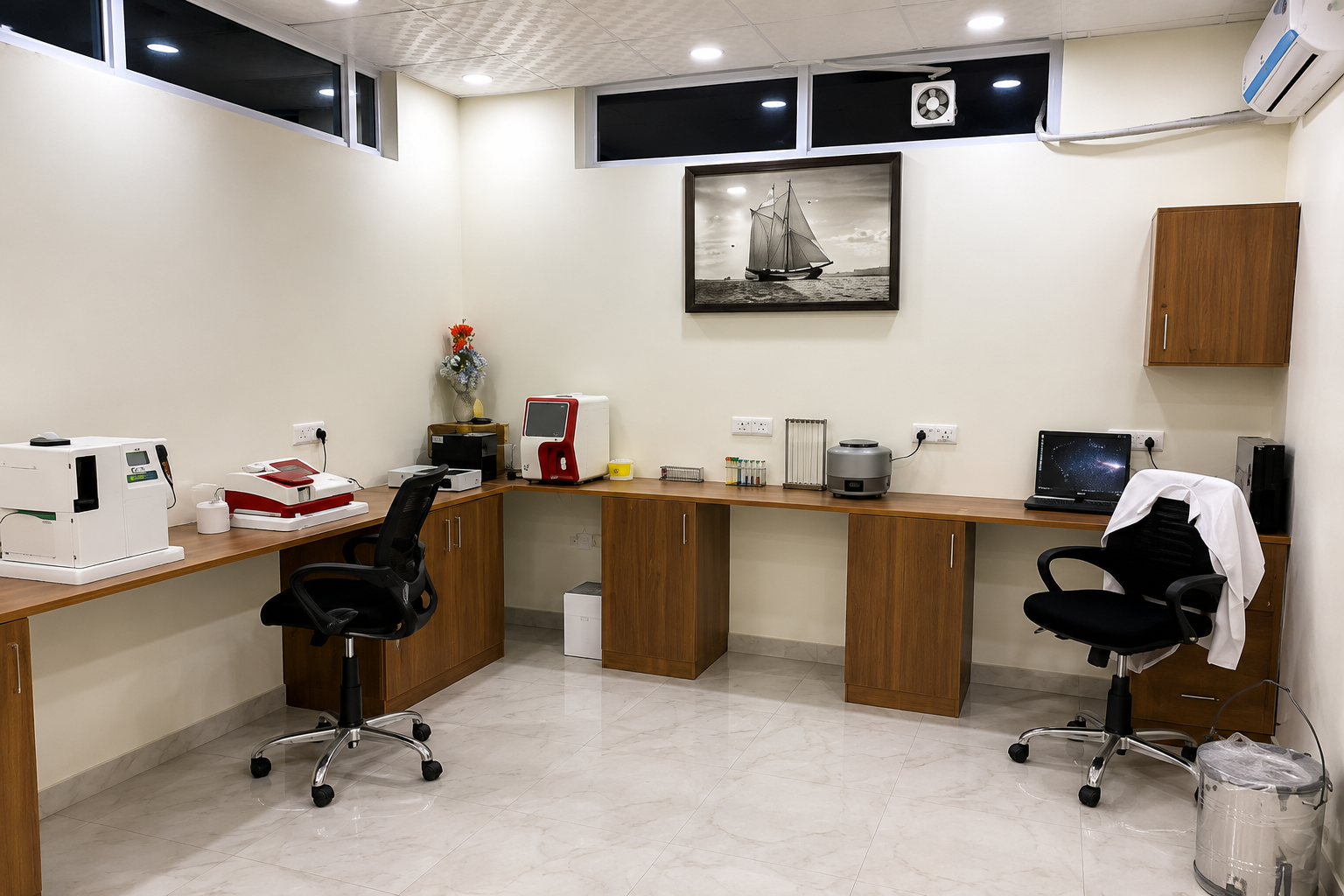 Laboratory at Umang Medical Centre