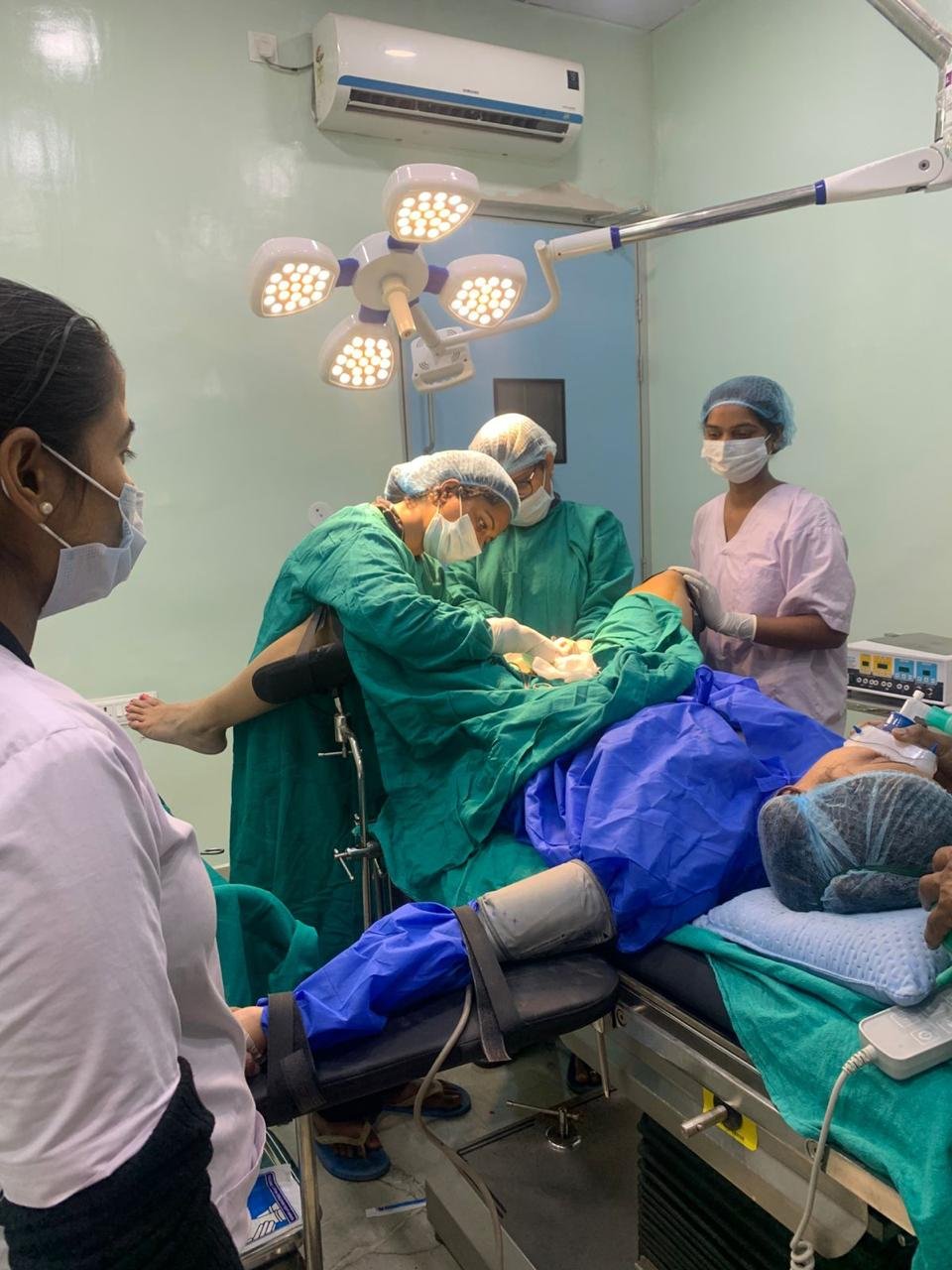 Operation theatre maternity care at Umang Medical Centre