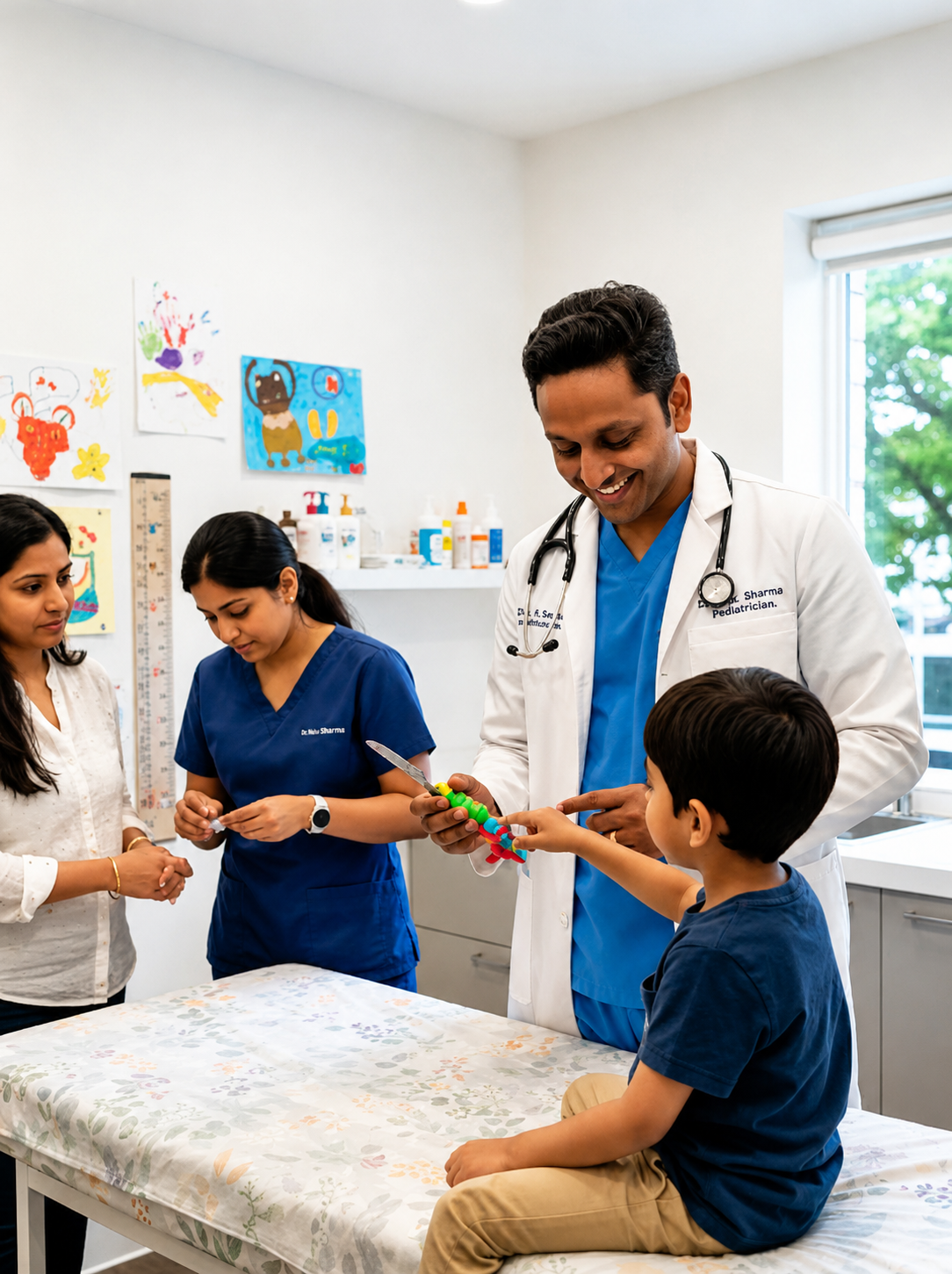 Pediatric and newborn care at Umang Medical Centre