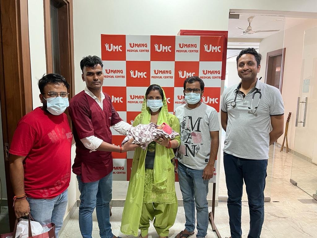 Family centred neonatal care at Umang Medical Centre